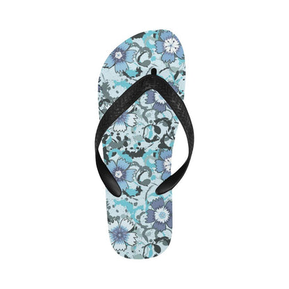 Carnations Pattern Print Design CN04 Flip Flops-JorJune