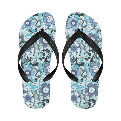 Carnations Pattern Print Design CN04 Flip Flops-JorJune