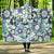 Carnations Pattern Print Design CN04 Hooded Blanket-JORJUNE.COM