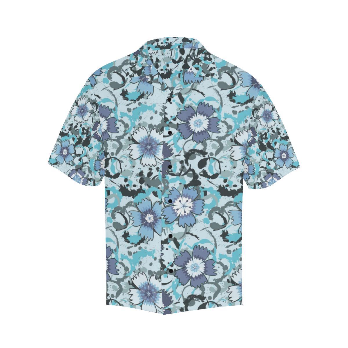 Carnations Pattern Print Design CN04 Men Hawaiian Shirt-JorJune