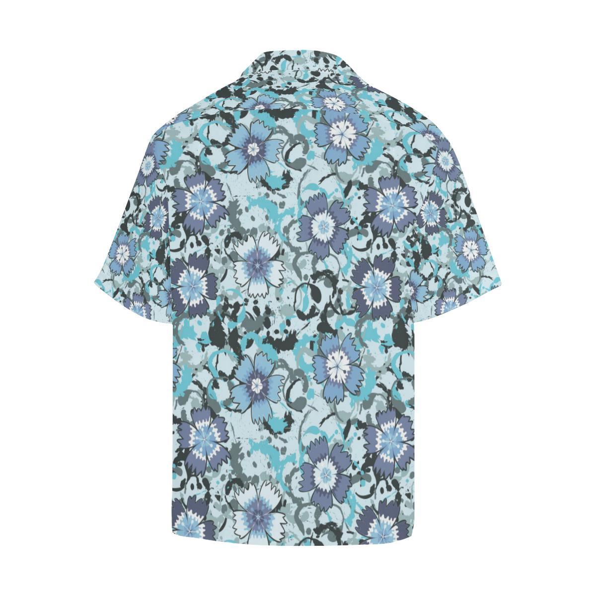 Carnations Pattern Print Design CN04 Men Hawaiian Shirt-JorJune