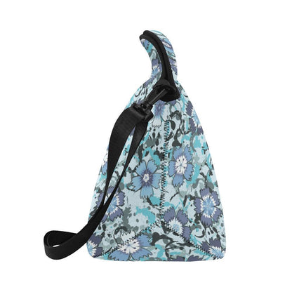 Carnations Pattern Print Design CN04 Neoprene Lunch Bag-JorJune