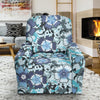 Carnations Pattern Print Design CN04 Recliner Slipcover-JORJUNE.COM