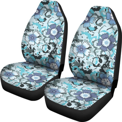 Carnations Pattern Print Design CN04 Universal Fit Car Seat Covers