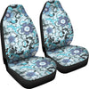 Carnations Pattern Print Design CN04 Universal Fit Car Seat Covers