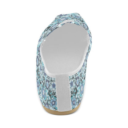 Carnations Pattern Print Design CN04 Women Casual Shoes-JorJune.com