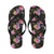 Carnations Pattern Print Design CN05 Flip Flops-JorJune