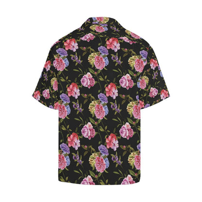 Carnations Pattern Print Design CN05 Men Hawaiian Shirt-JorJune