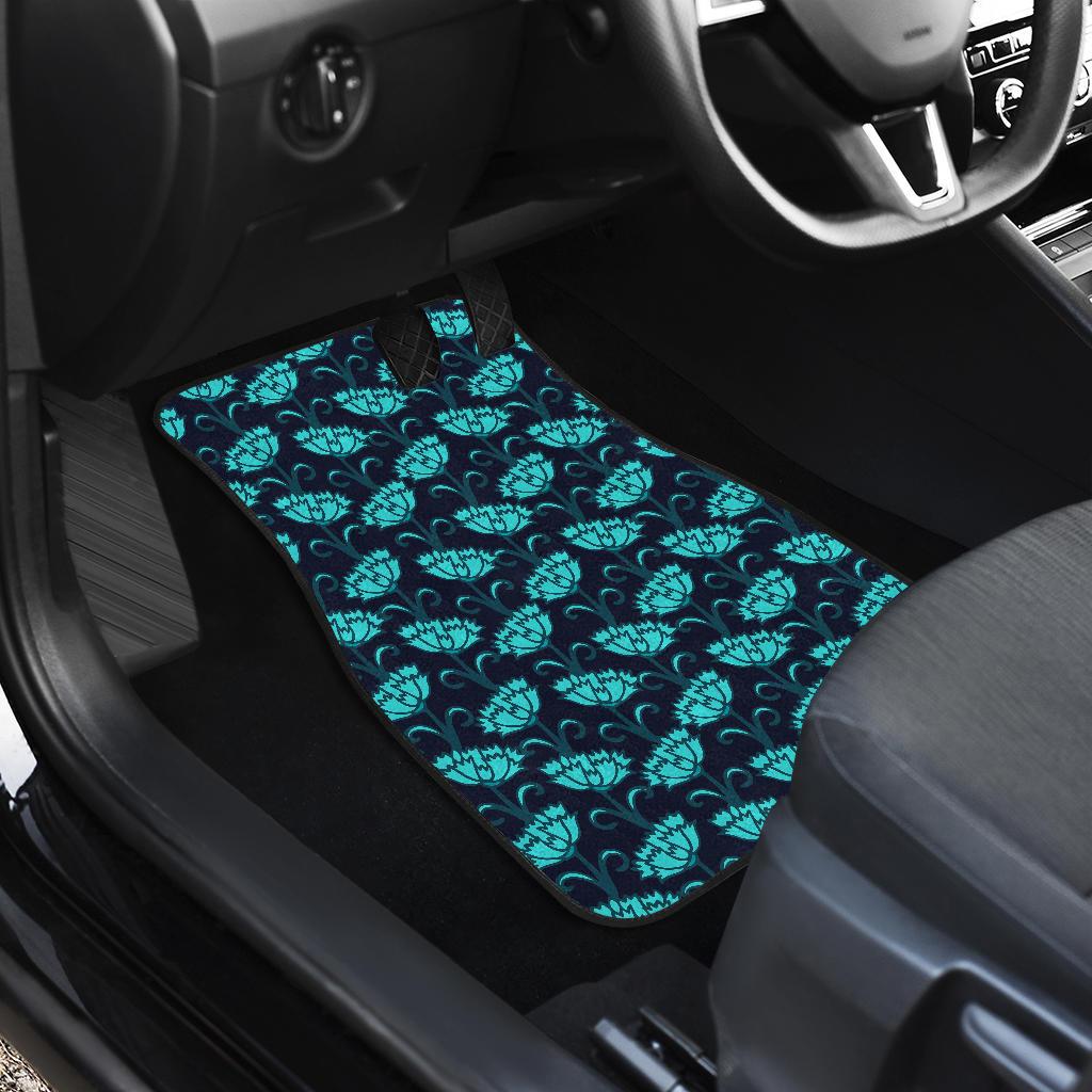 Carnations Pattern Print Design CN06 Car Floor Mats-JorJune