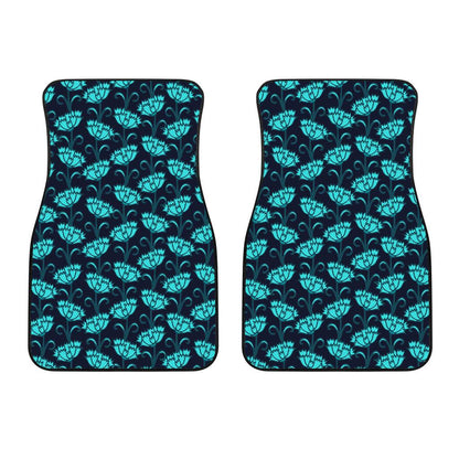 Carnations Pattern Print Design CN06 Car Floor Mats-JorJune