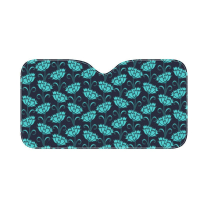 Carnations Pattern Print Design CN06 Car Sun Shade-JorJune