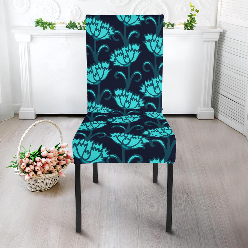 Carnations Pattern Print Design CN06 Dining Chair Slipcover-JORJUNE.COM