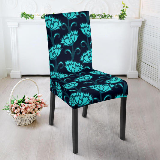Carnations Pattern Print Design CN06 Dining Chair Slipcover-JORJUNE.COM