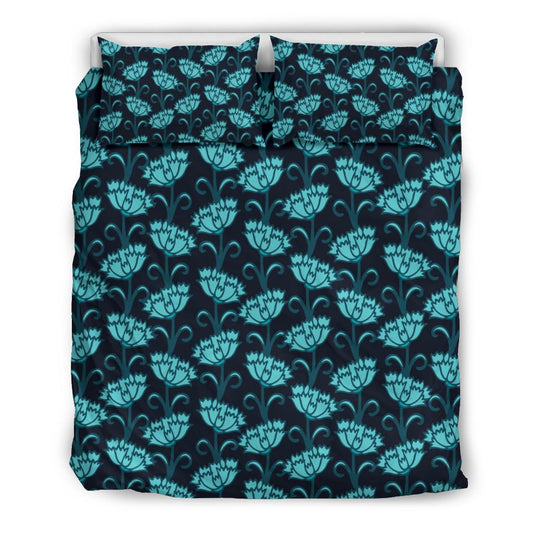 Carnations Pattern Print Design CN06 Duvet Cover Bedding Set-JORJUNE.COM