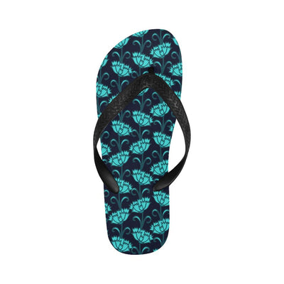 Carnations Pattern Print Design CN06 Flip Flops-JorJune