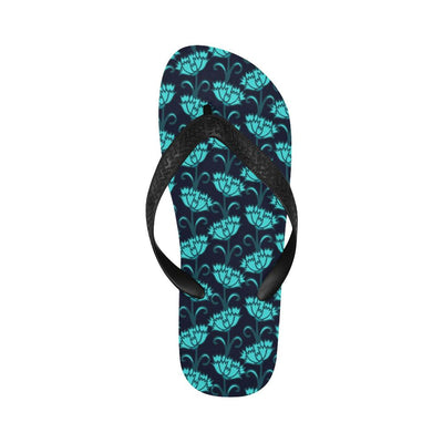 Carnations Pattern Print Design CN06 Flip Flops-JorJune