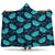 Carnations Pattern Print Design CN06 Hooded Blanket-JORJUNE.COM