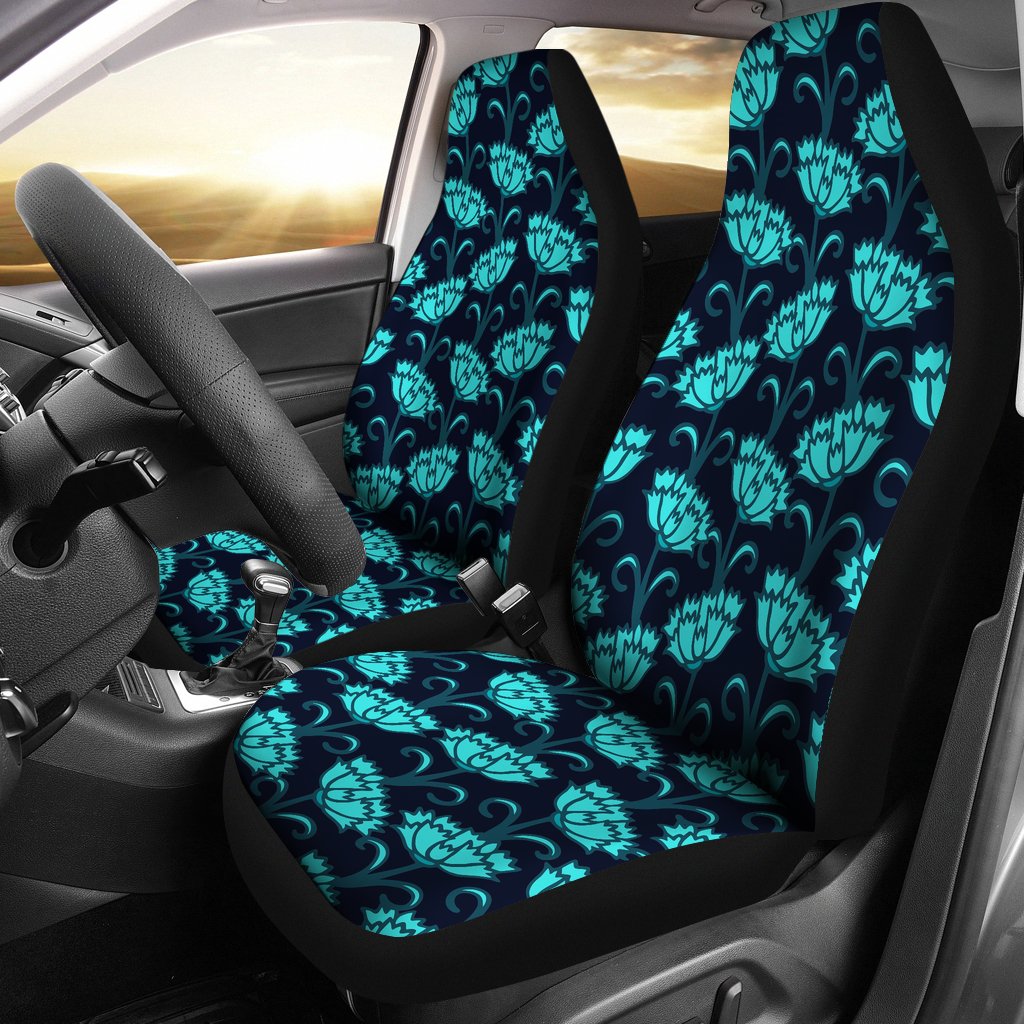 Carnations Pattern Print Design CN06 Universal Fit Car Seat Covers
