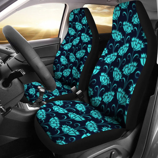 Carnations Pattern Print Design CN06 Universal Fit Car Seat Covers