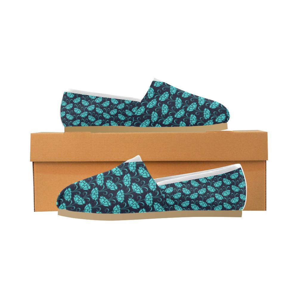 Carnations Pattern Print Design CN06 Women Casual Shoes-JorJune.com