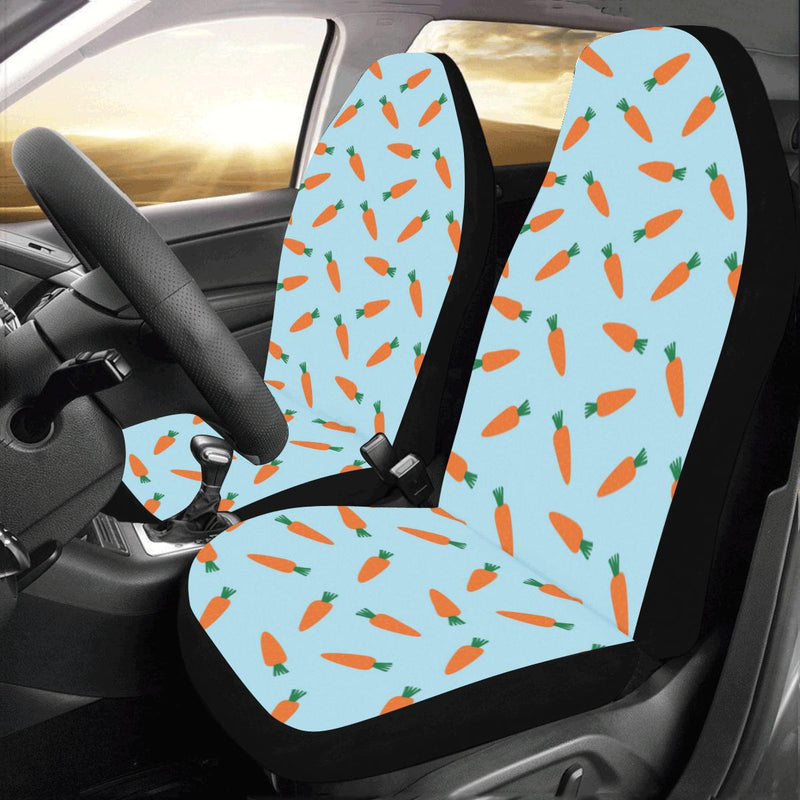 Carrot Pattern Print Design 03 Car Seat Covers (Set of 2)-JORJUNE.COM