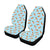 Carrot Pattern Print Design 03 Car Seat Covers (Set of 2)-JORJUNE.COM