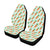 Carrot Pattern Print Design 05 Car Seat Covers (Set of 2)-JORJUNE.COM