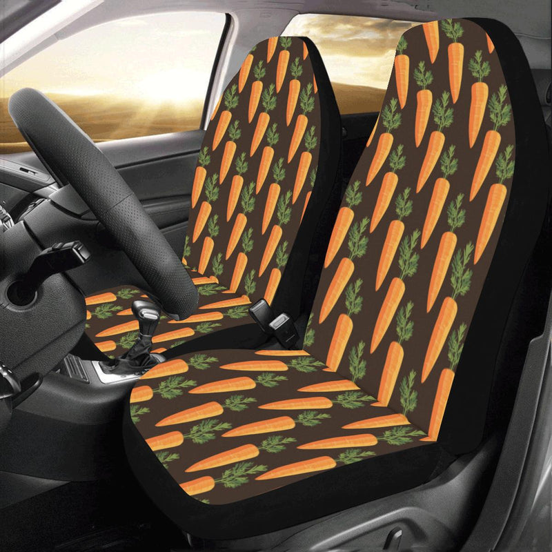 Carrot Pattern Print Design 06 Car Seat Covers (Set of 2)-JORJUNE.COM