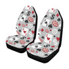 Casino Pattern Print Design 01 Car Seat Covers (Set of 2)-JORJUNE.COM