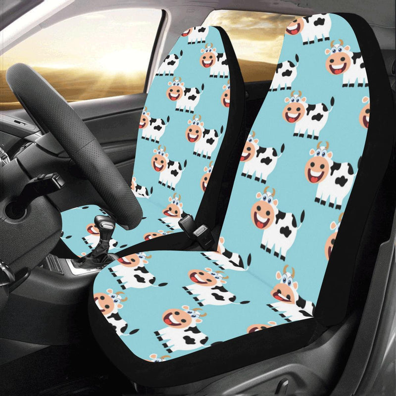 Cattle Cute Pattern Print Design 01 Car Seat Covers (Set of 2)-JORJUNE.COM