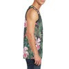 Cattleya Hawaiian Flower plumeria Men Tank Top