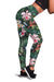 Cattleya Hawaiian Flower Plumeria Women Leggings