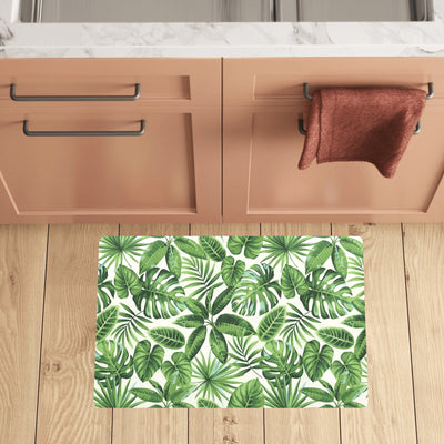 Tropical Flower Pattern Print Design TF013 Kitchen Mat