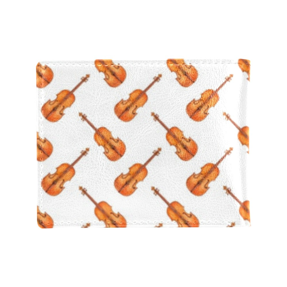 Violin Print Design LKS401 Men's ID Card Wallet
