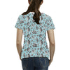 Seashell Beach Print Design LKS302 Women's  T-shirt