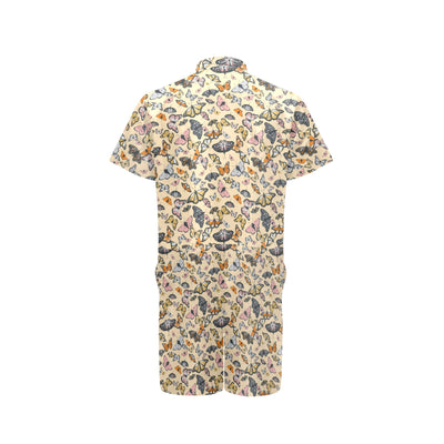 Butterfly Pattern Print Design 04 Men's Romper