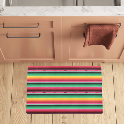 Mexican Blanket Classic Print Pattern Kitchen Mat