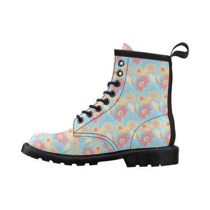 Gerberas Pattern Print Design GB04 Women's Boots
