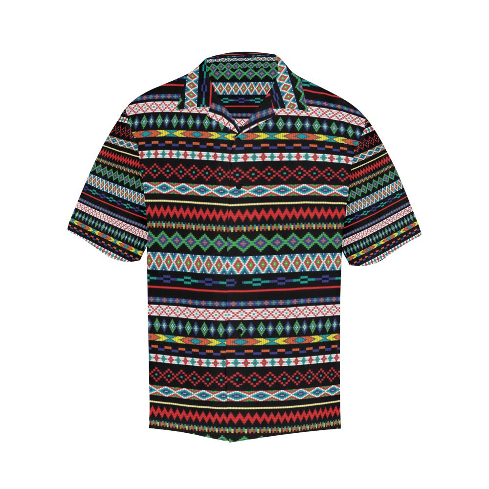 Southwest Pattern Print Design LKS302 Men's Hawaiian Shirt