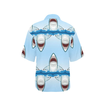 Shark Bite Women's Hawaiian Shirt