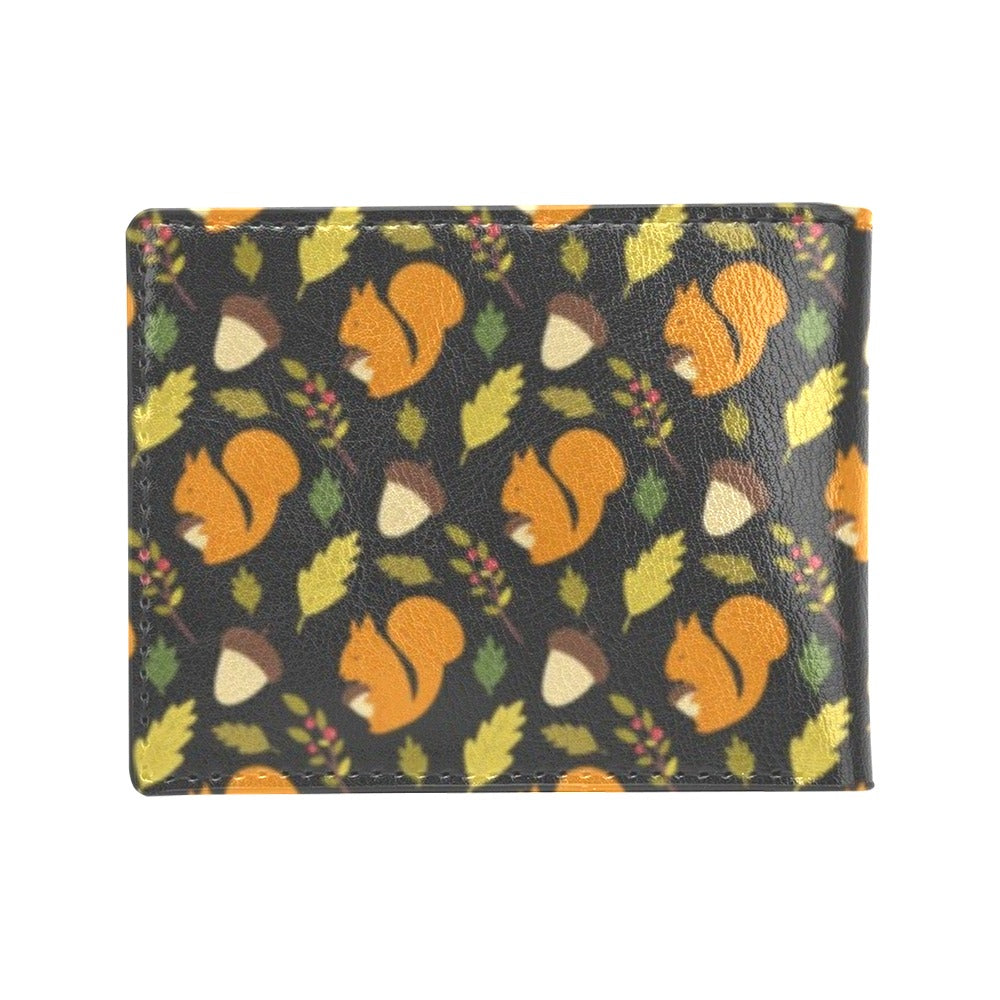 Squirrel Print Design LKS301 Men's ID Card Wallet