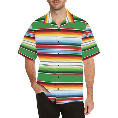Serape Print Design LKS302 Men's Hawaiian Shirt