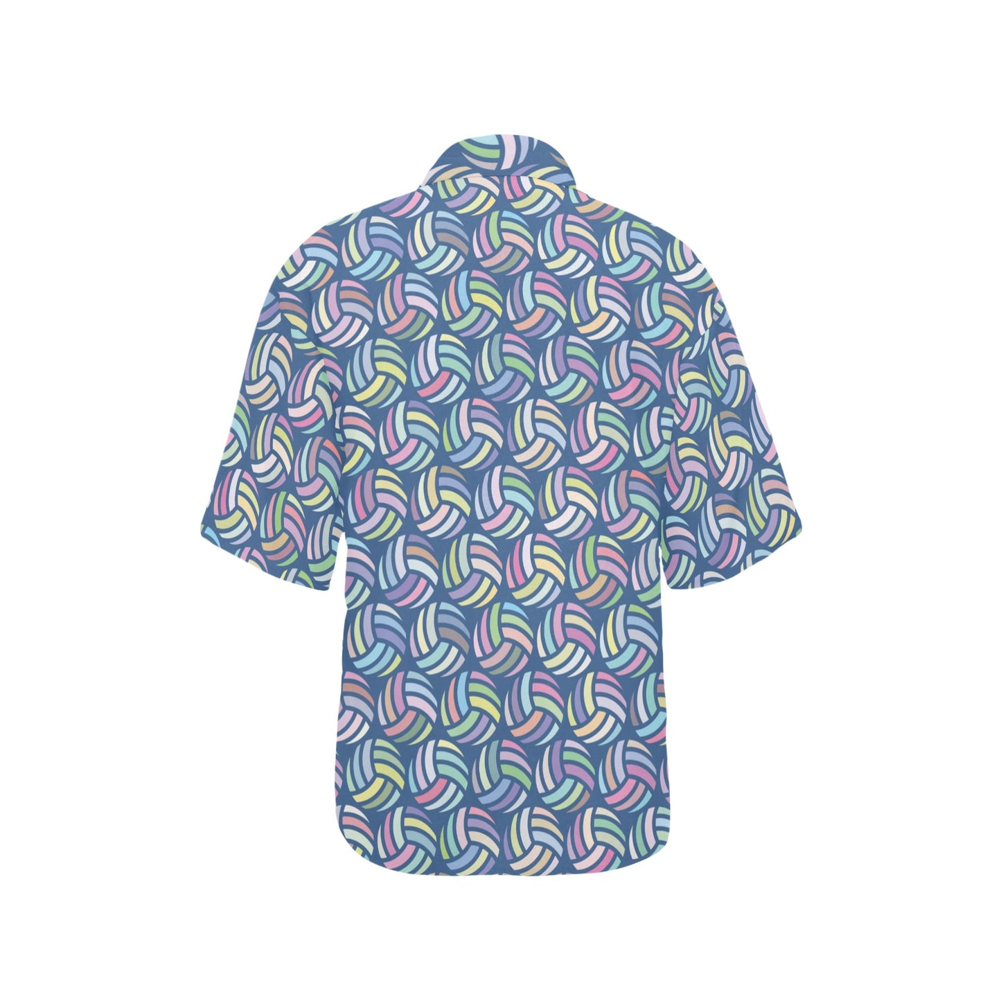 Volleyball Print Design LKS301 Women's Hawaiian Shirt