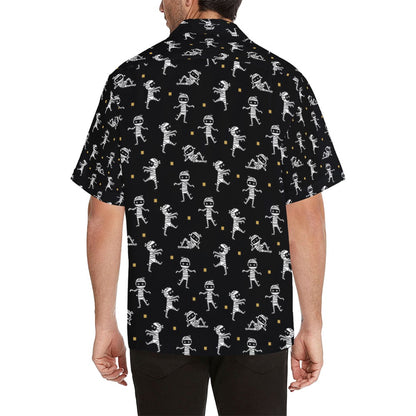 Mummy Cute Print Design LKS301 Men's Hawaiian Shirt