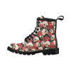 Skull Red Rose Women's Boots