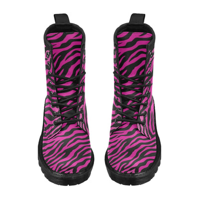 Pink Zebra Women's Boots