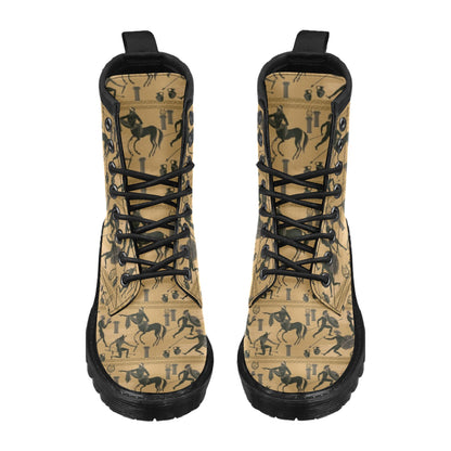 Ancient Greek Statue Print Design LKS304 Women's Boots