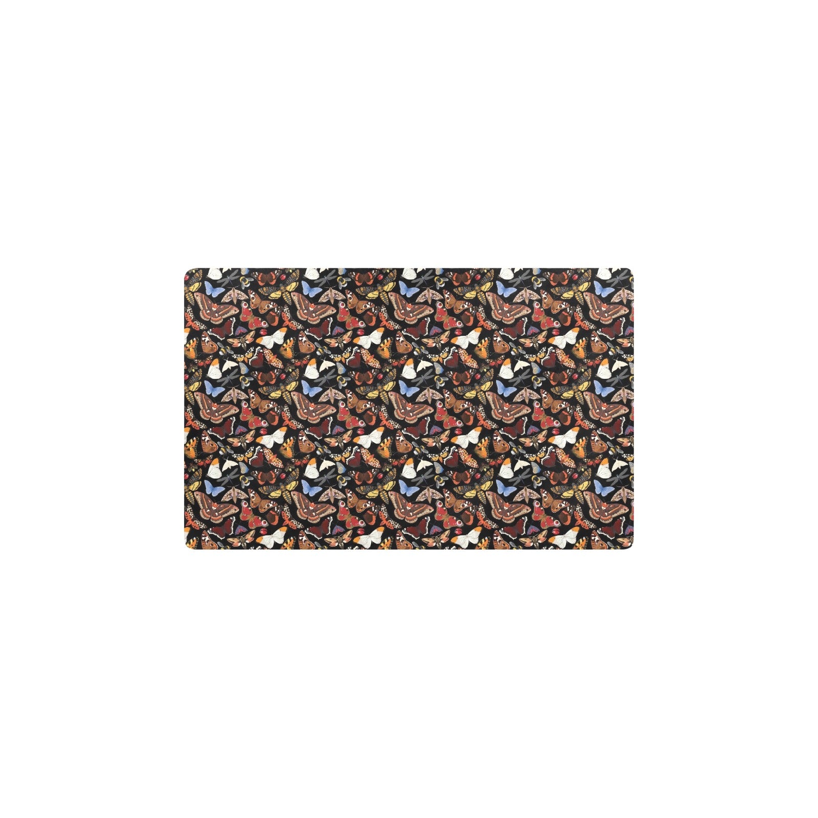 Butterfly Pattern Print Design 08 Kitchen Mat