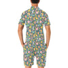 Safari Animal Cartoon Print Design LKS305 Men's Romper