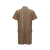 Kente Classic Design African Print Men's Romper